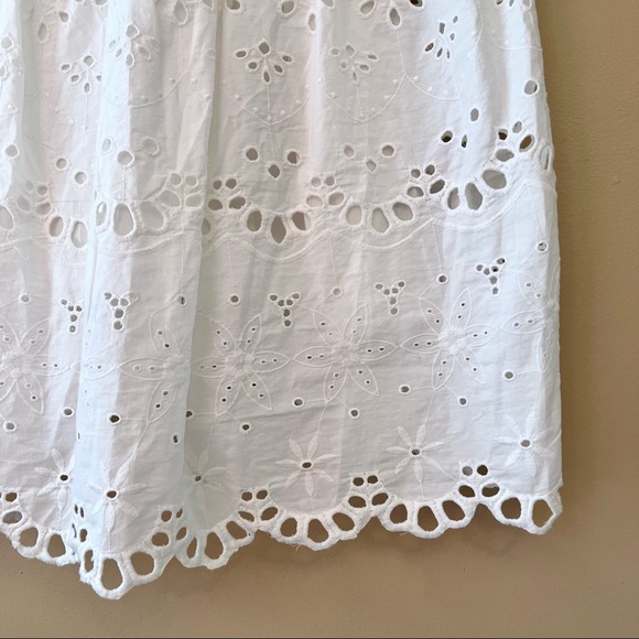 NWT Anthropologie Tallulah Eyelet Mini Dress - Picture 7 of 12